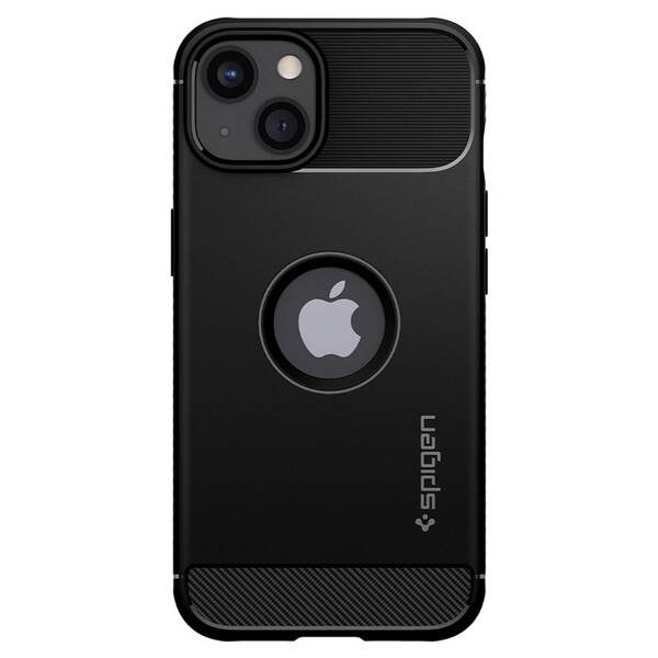 Kryt na mobil Spigen Rugged Armor na Apple iPhone 13 černý

