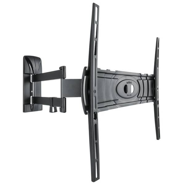 Držák TV Meliconi Curved 400DR, polohovatelný, pro ůhlopříčky 32" do 80", nosnost 30 kg černý

