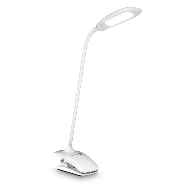 Stolní LED lampička Connect IT Clip bílá

