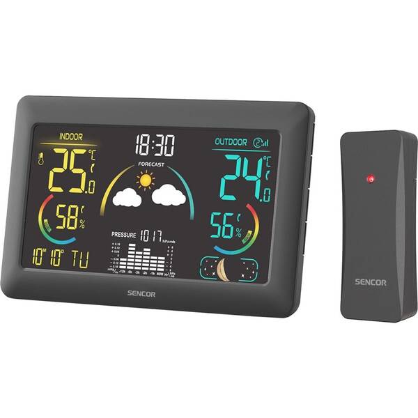 Meteorologická stanice Sencor SWS 4900 černý

