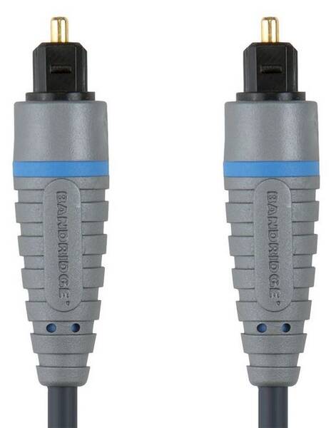 Kabel Bandridge optický, 2m, audio černý

