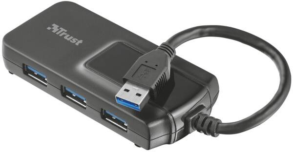 USB Hub Trust USB 3.0 / 4x USB 3.0 černý

