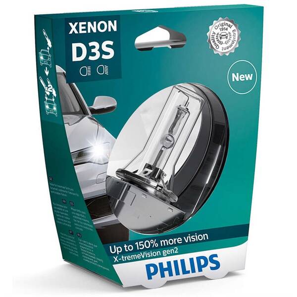 Autožárovka Philips Xenon X-tremeVision D3S, 1ks 

