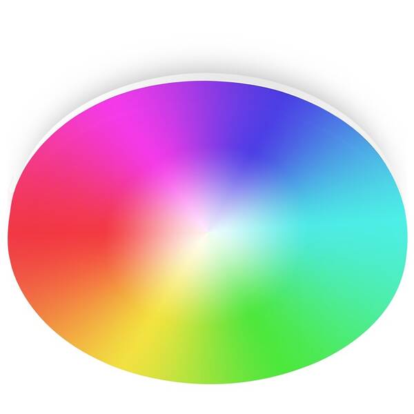 Stropní svítidlo iGET HOME LS1, 15 W, 1500 lm, RGB+CCT, 22 cm bílé

