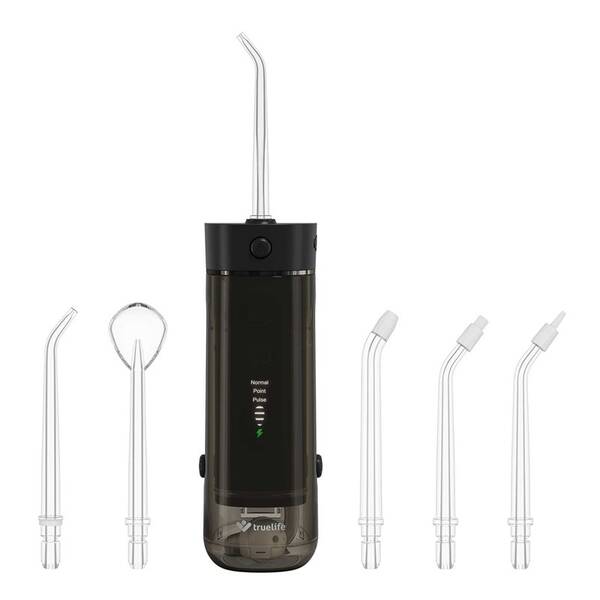 Ústní sprcha TrueLife AquaFloss Mini M50 Black černá

