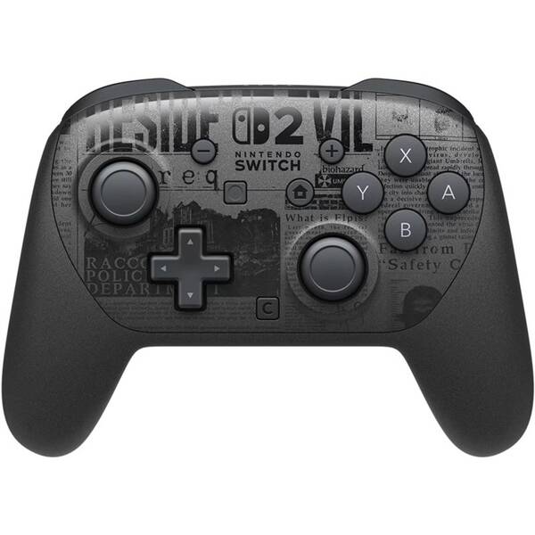 Bezdrátový ovladač Nintendo Switch 2 Pro Controller Resident Evil Requiem Edition černý

