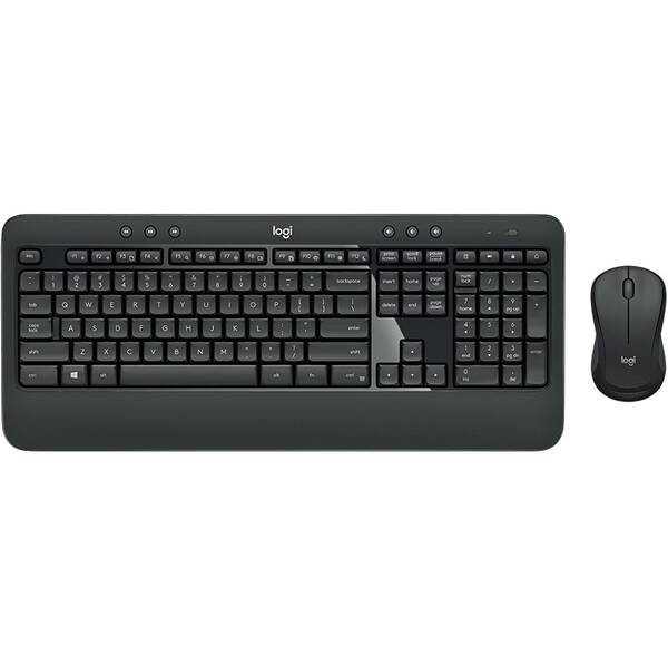 Klávesnice s myší Logitech Advanced CZ/SK černá

