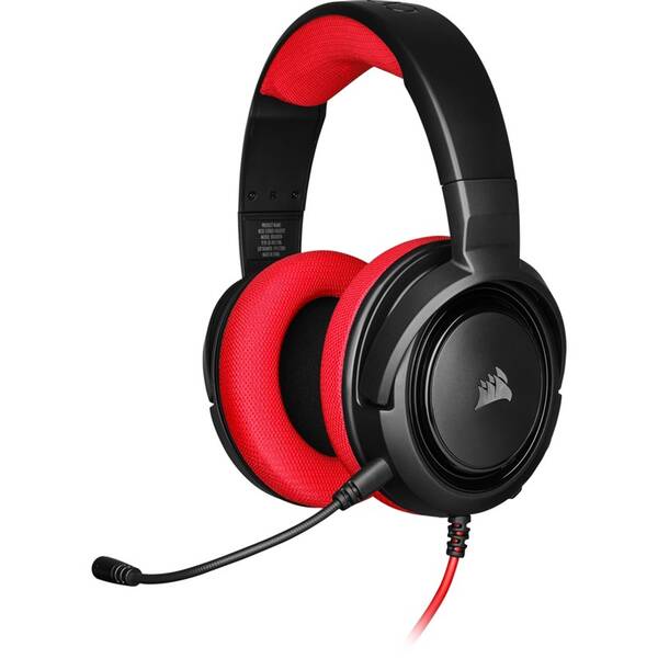 Headset Corsair HS35 černý/červený

