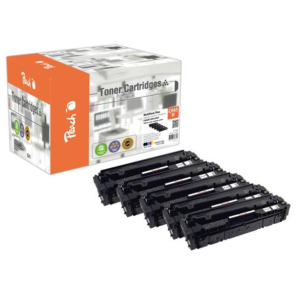 Toner Peach Canon CRG045H MultiPac Plus, 2x2800/3x2200 stran   2xB vícebarevný

