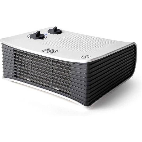 Teplovzdušný ventilátor Black+Decker BXSH2001E černý/bílý

