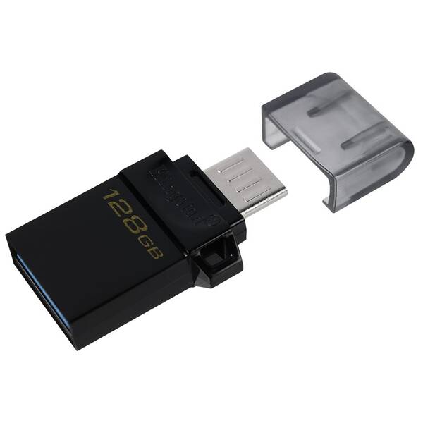 USB Flash Kingston DataTraveler microDuo3 Gen2 128GB černý

