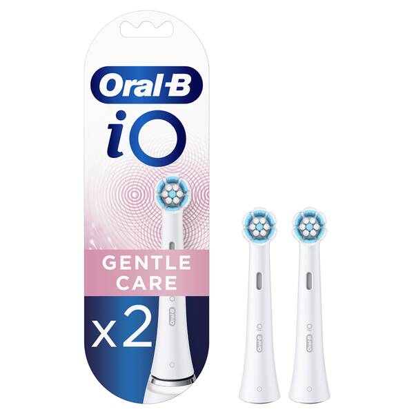Náhradní kartáček Oral-B iO Gentle Care White 2 ks 

