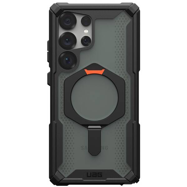 Kryt na mobil UAG Plasma XTE w/ Magnet na Samsung Galaxy S25 Ultra černý/oranžový

