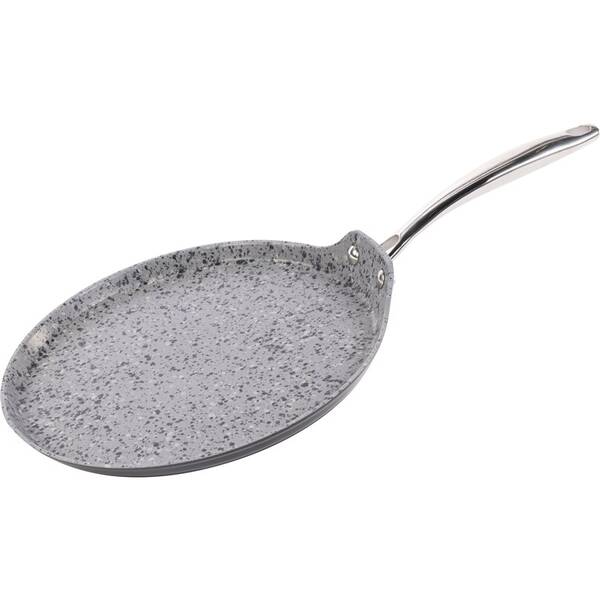 Pánev palačinková Lamart LT1292 GRANIT, 28 cm černá/šedá

