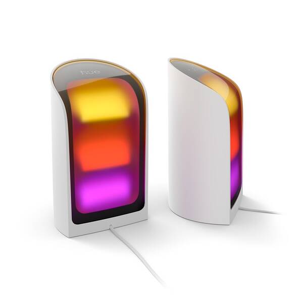 Stolní svítidlo Philips Hue Wall washer, 20W, EU/UK, White and Color Gradient (2 ks) bílá

