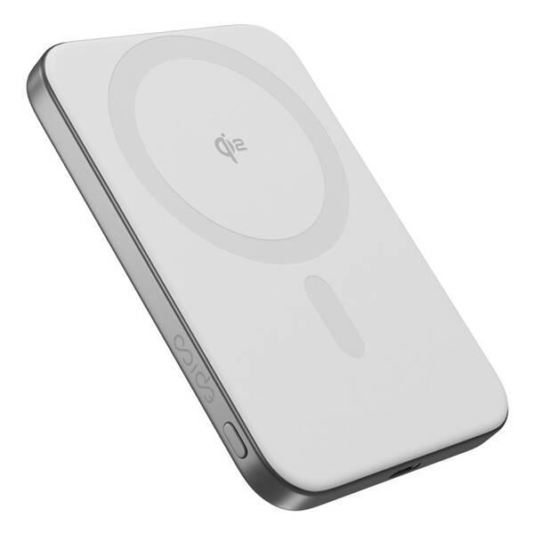 Powerbanka Epico UltraPack Qi2 Slim Alu Mag+ 5000mAh stříbrná

