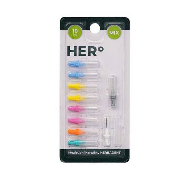 Mezizubní kartáčky HERBADENT HERo Electra - MIX 

