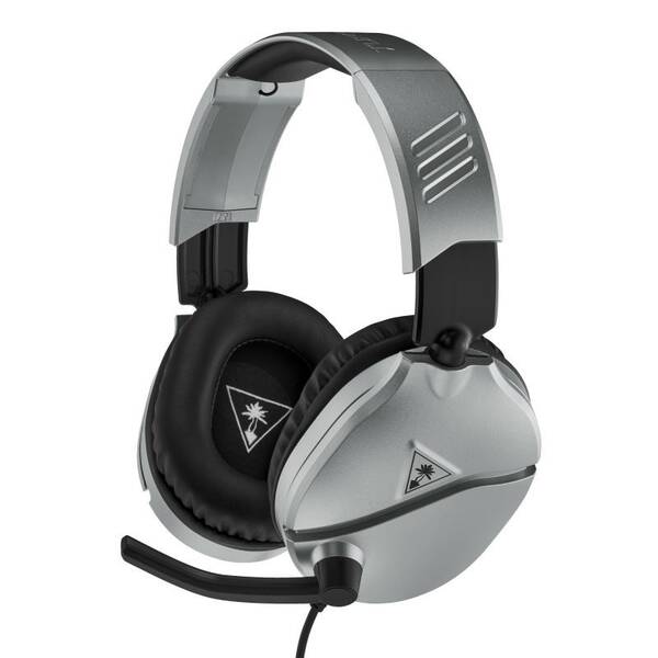 Headset Turtle Beach Recon 70 pro PC, PS4, Xbox One, Nintendo stříbrný

