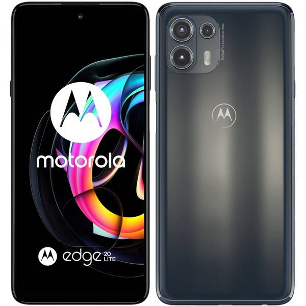 Mobilní telefon Motorola Edge 20 Lite 5G 8 GB / 128 GB - Electric Graphite 

