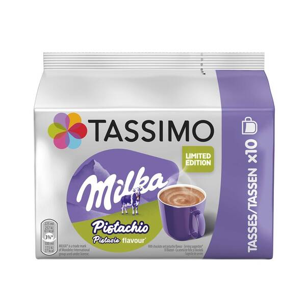 Kapsle pro espressa Tassimo Milka Pistachio (10 ks) 

