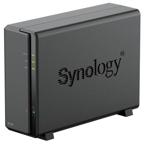 Datové úložiště (NAS) Synology DS124 černé

