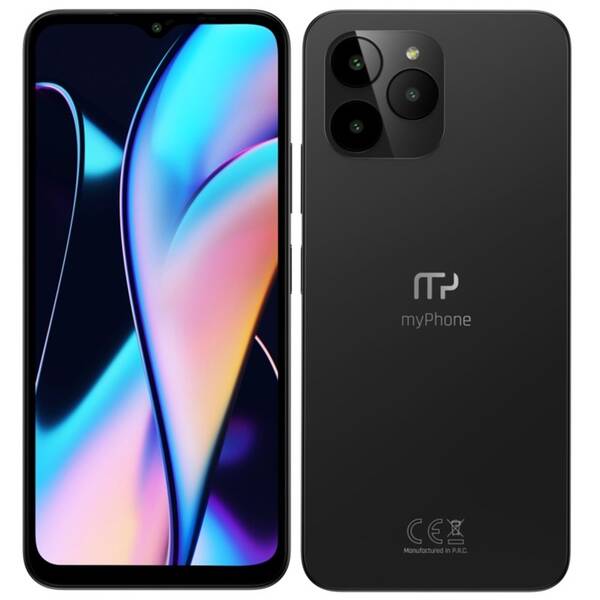 Mobilní telefon myPhone N23 6 GB / 128 GB černý

