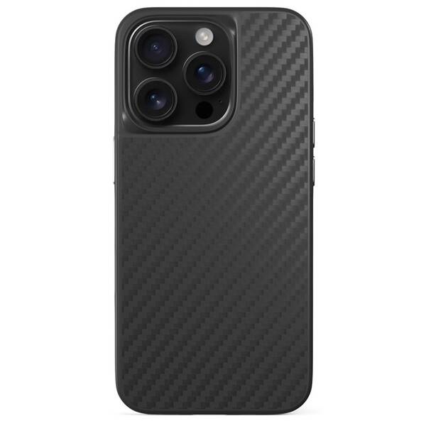 Kryt na mobil Epico Mag+ Carbon na Apple iPhone 16 Pro černý

