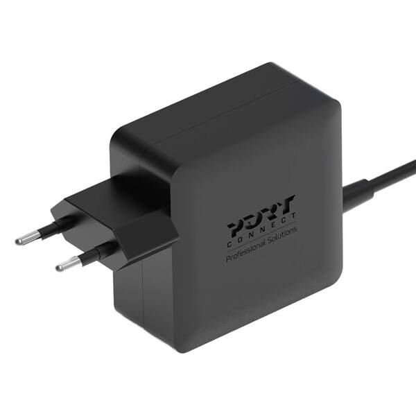 Napájecí adaptér PORT CONNECT USB-C GaN2 RP0739, PLUG-IN PD  65 W černý

