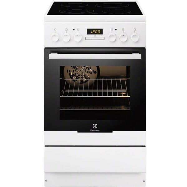 Sklokeramický sporák Electrolux EKC54550OW bílý

