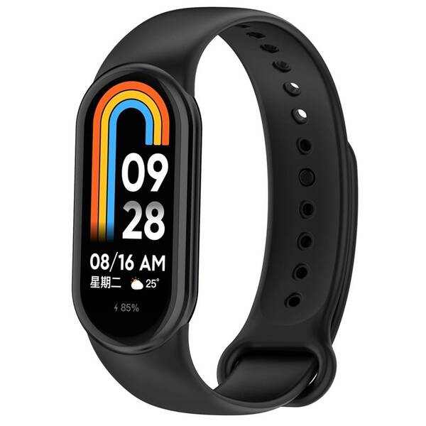 Řemínek RhinoTech na Xiaomi Mi Band 8/9/10 černý

