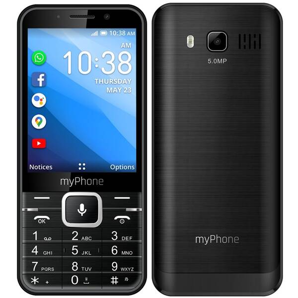 Mobilní telefon myPhone Up Smart LTE černý

