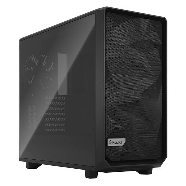 Case FRACTAL DESIGN Tempered Glass Light Tint černá


