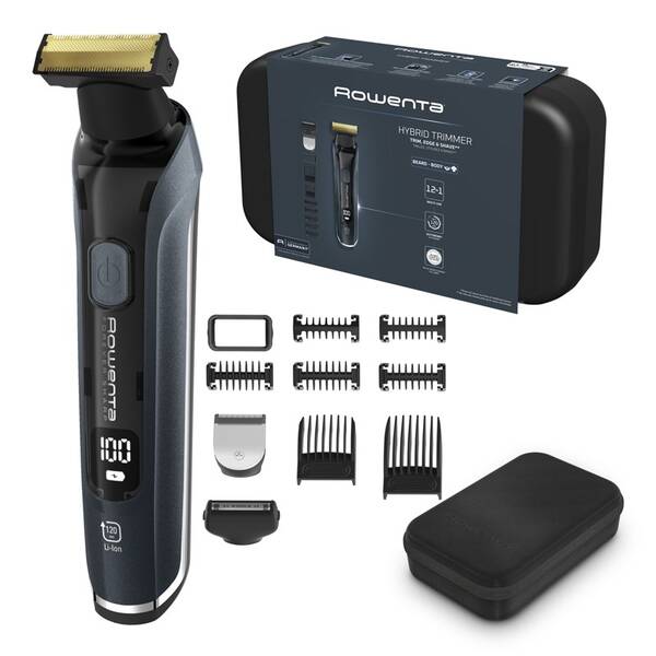 Zastřihovač vousů Rowenta TN6204E0 Forever Sharp Ultimate černý

