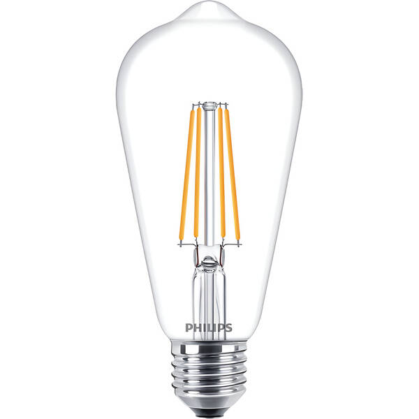 Žárovka LED Philips klasik, 7W, E27, teplá bílá 


