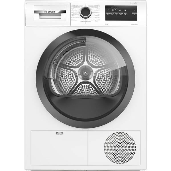 Sušička prádla Bosch WTH85220BY autoDry bílá

