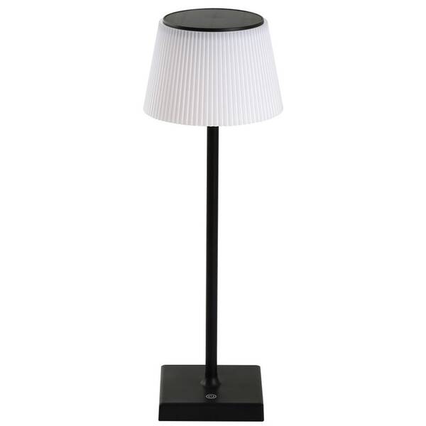 Venkovní lampička IMMAX BONITO černá/bílá

