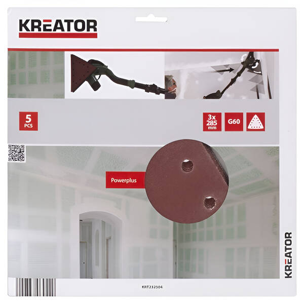 Brusný papír Kreator KRT232504 (5ks) 

