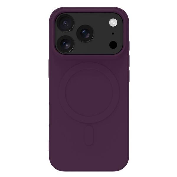 Kryt na mobil Celly CROMO Mag kompatibilní s MagSafe na Apple iPhone 18 Pro červený

