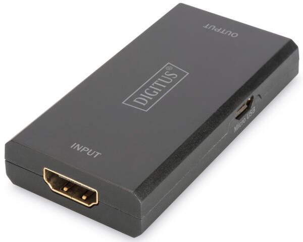 HDMI repeater Digitus podpora 4K černý

