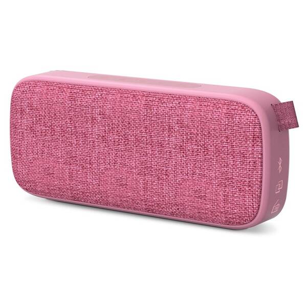 Přenosný reproduktor Energy Sistem Fabric Box 3+ Trend růžový

