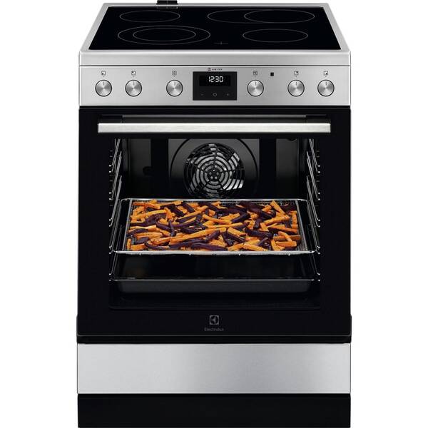 Sklokeramický sporák Electrolux LKR64022AX nerez

