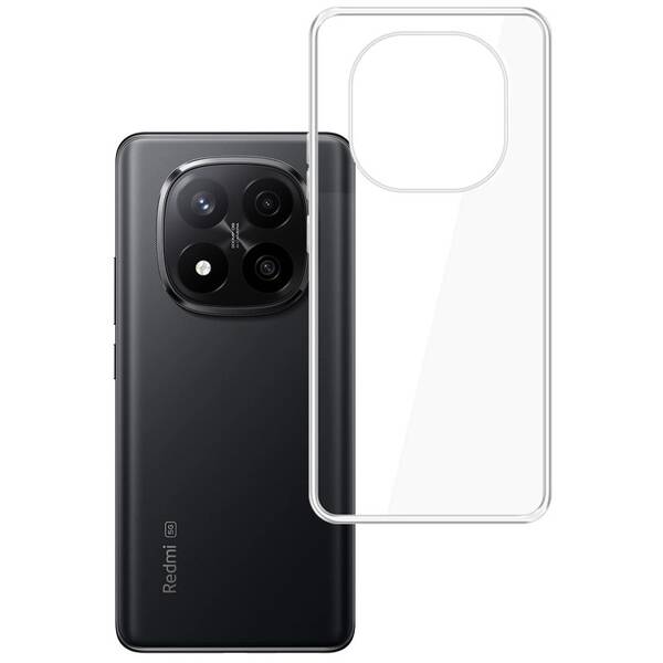 Kryt na mobil 3mk Clear Case na Xiaomi Redmi Note 15 5G průhledný

