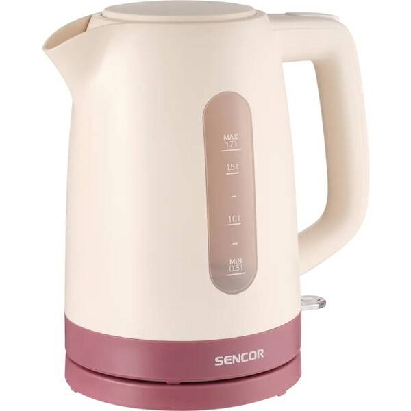 Rychlovarná konvice Sencor SWK 1733RS 1,7 l růžová/béžová


