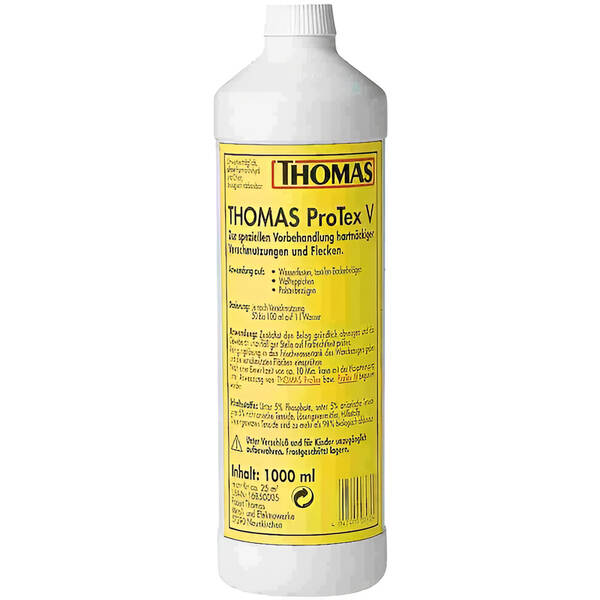 Čisticí přípravek Thomas Protex V- čistící koncentrát pro čištění koberců a čalounění , 1 l 

