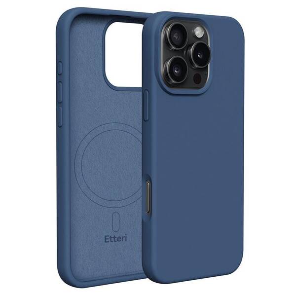 Kryt na mobil CPA Etteri Mag na Apple iPhone 16 Pro tmavě modrý

