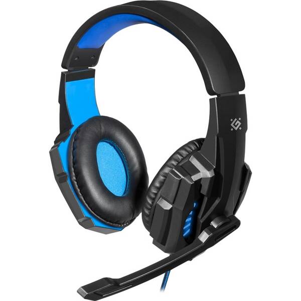 Headset Defender Warhead G-390 LED černý/modrý

