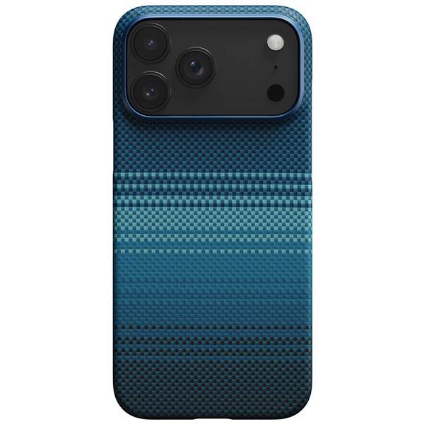 Kryt na mobil Pitaka Ultra-Slim Moonrise na Apple iPhone 17 Pro Max modrý

