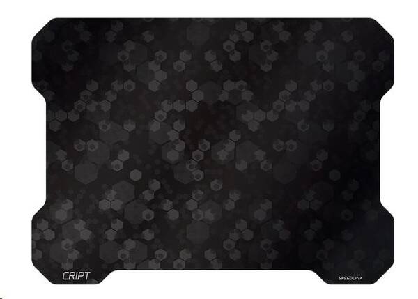 Podložka pod myš Speed Link CRIPT Ultra Thin, 38 x 28 cm černá

