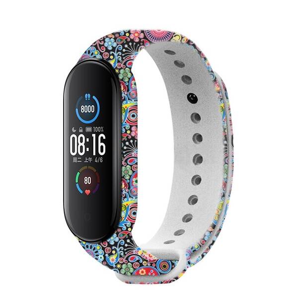 Řemínek RhinoTech na Xiaomi Mi Band 6 - motiv karneval 

