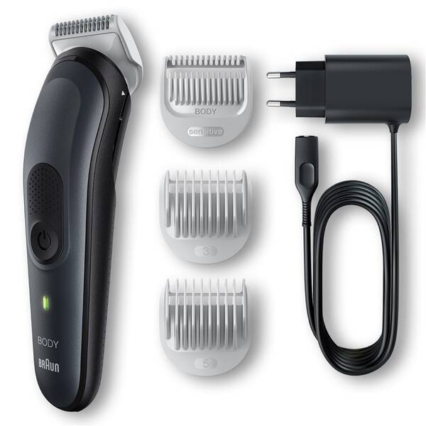 Zastřihovač tělový Braun BG 3350 Dark Grey 

